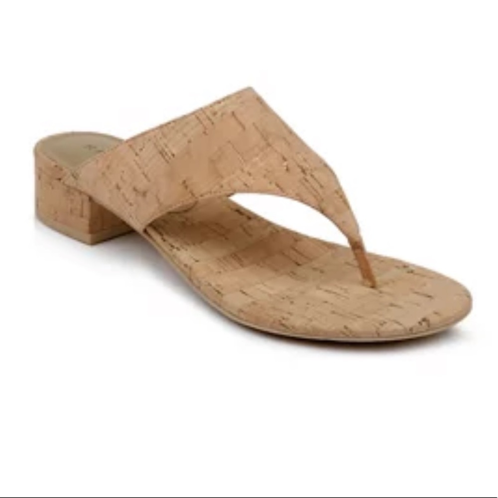 COPY - NEW Rampage “Ciara” Cork Thong Sandals -Size 6